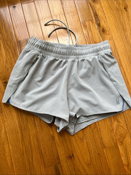 Spyder Pants - Spyder Light Gray Women's Athletic Shorts